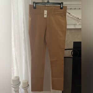 Two pants black and tan - womens size M and size 8